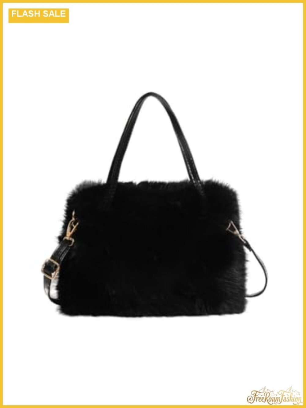 Faux Fur Tote Bag Mini Furry Shoulder Bag Crossbody Handbag Plush